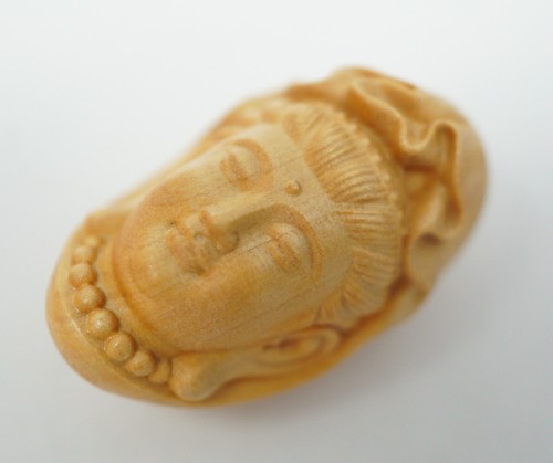 Japanisches holz netsuke - japanisches,